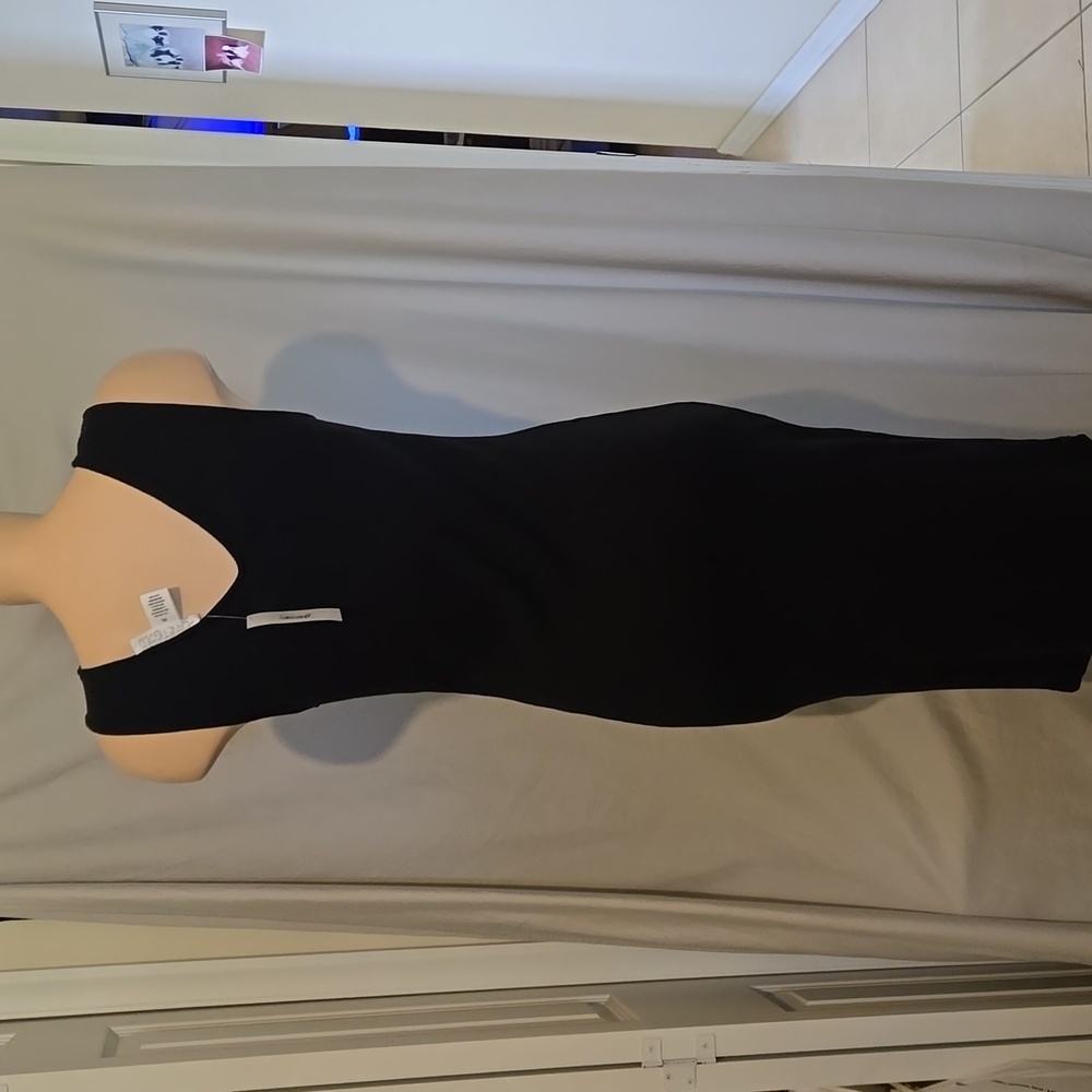 Planet Gold Fitted ribbed tank dress, NEW - Picture 9 of 10